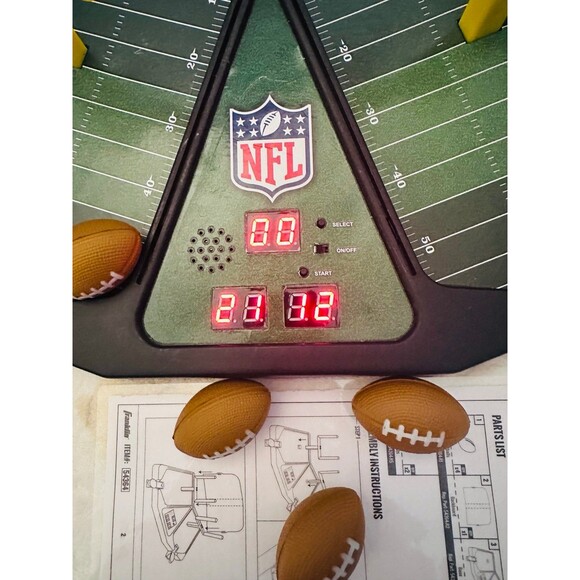 Franklin Sports Mini Football Field Goal Tabletop Game - Picture 2 of 5